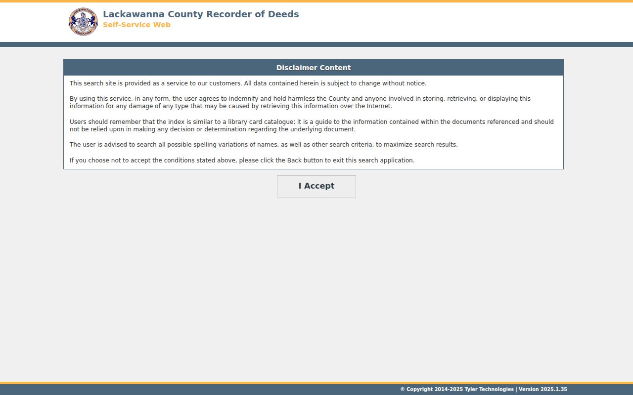 Lackawanna County neighbors Recorder Fraud Guard enrollment route