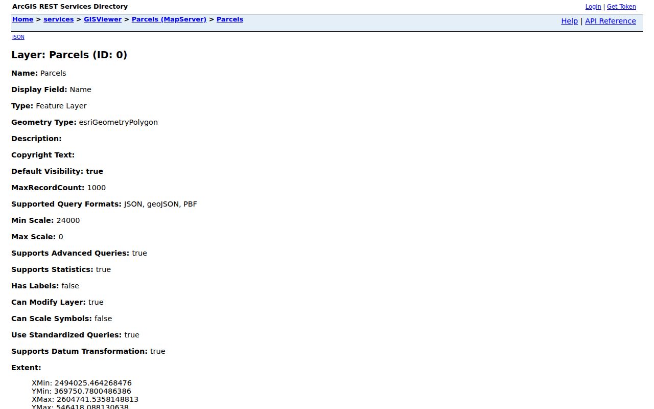 Lackawanna County street directory GIS parcel layer