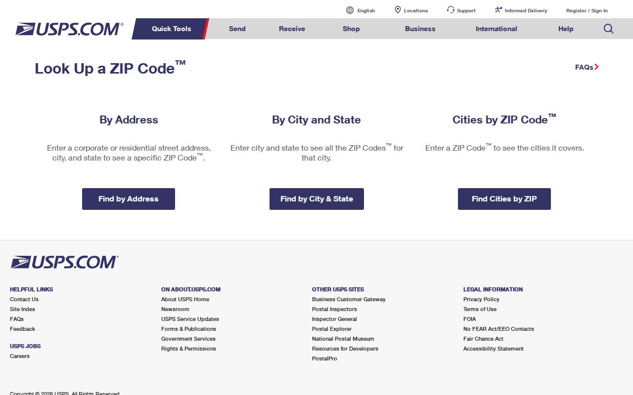 Lackawanna County ZIP code directory USPS address lookup